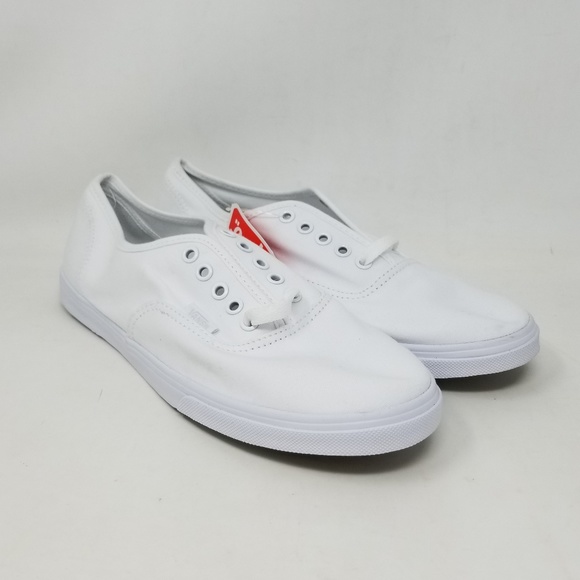 vans authentic lo pro true white